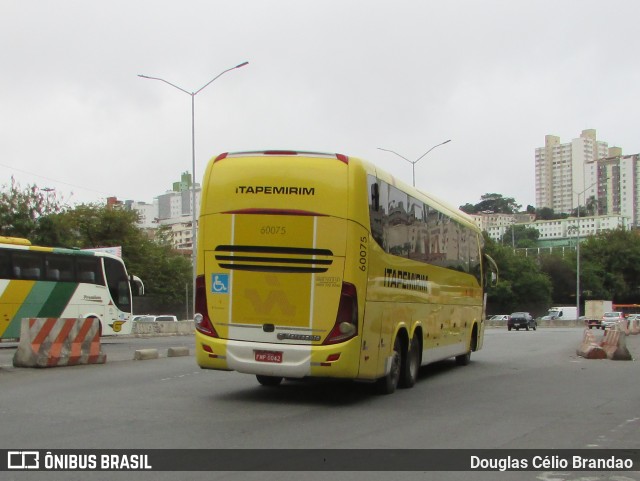 Viação Itapemirim 60075 na cidade de Belo Horizonte, Minas Gerais, Brasil, por Douglas Célio Brandao. Número da foto: #8116507.