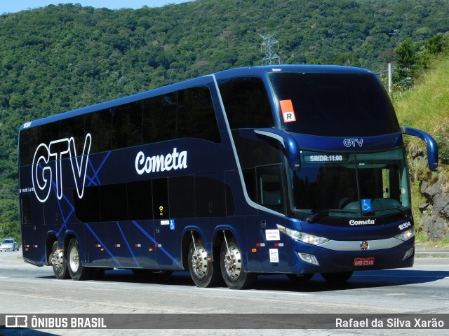 Viação Cometa 18304 na cidade de Petrópolis, Rio de Janeiro, Brasil, por Rafael da Silva Xarão. Número da foto: #8117799.