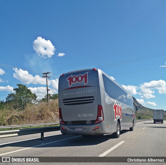 Auto Viação 1001 RJ 108.146 na cidade de Rio Bonito, Rio de Janeiro, Brasil, por Christiano Albernaz. ID da foto: 8116239.