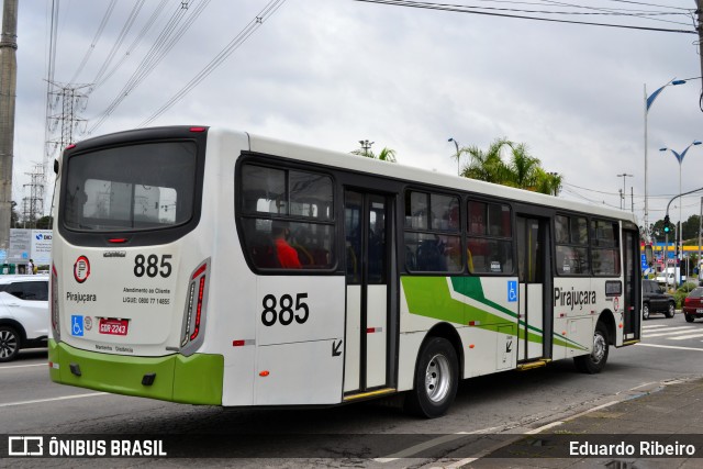 Viação Pirajuçara 885 na cidade de Taboão da Serra, São Paulo, Brasil, por Eduardo Ribeiro. Número da foto: #8117487.