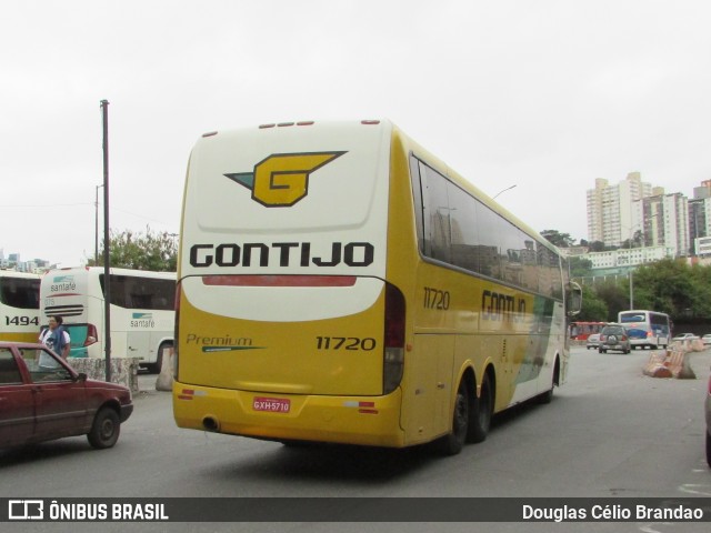 Empresa Gontijo de Transportes 11720 na cidade de Belo Horizonte, Minas Gerais, Brasil, por Douglas Célio Brandao. ID da foto: 8116098.