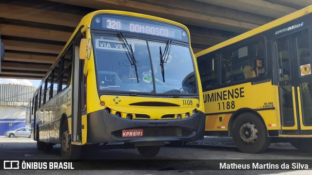 Viação Sul Fluminense 1108 na cidade de Volta Redonda, Rio de Janeiro, Brasil, por Matheus Martins da Silva. Número da foto: #8115877.