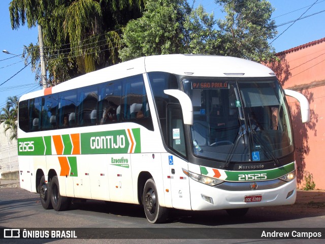 Empresa Gontijo de Transportes 21525 na cidade de Pirapora, Minas Gerais, Brasil, por Andrew Campos. Número da foto: #8118016.