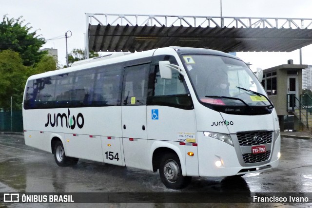 Jumbo Turismo 154 na cidade de São Paulo, São Paulo, Brasil, por Francisco Ivano. ID da foto: 8116241.