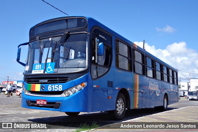 Viação Atalaia Transportes 6158 na cidade de Aracaju, Sergipe, Brasil, por Anderson Leonardo Jesus Santos. Número da foto: #8115874.