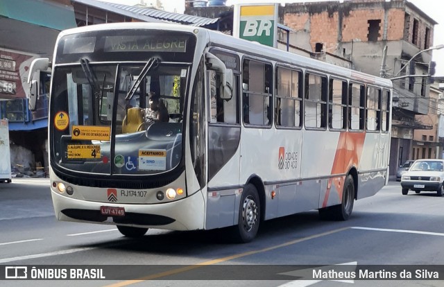 Viação Cidade do Aço RJ 174.107 na cidade de Volta Redonda, Rio de Janeiro, Brasil, por Matheus Martins da Silva. Número da foto: #8115988.