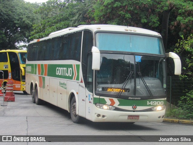 Empresa Gontijo de Transportes 14900 na cidade de São Paulo, São Paulo, Brasil, por Jonathan Silva. ID da foto: 8115537.