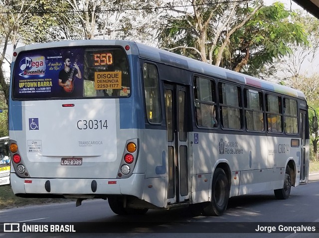 Transportes Futuro C30314 na cidade de Rio de Janeiro, Rio de Janeiro, Brasil, por Jorge Gonçalves. Número da foto: #8116703.