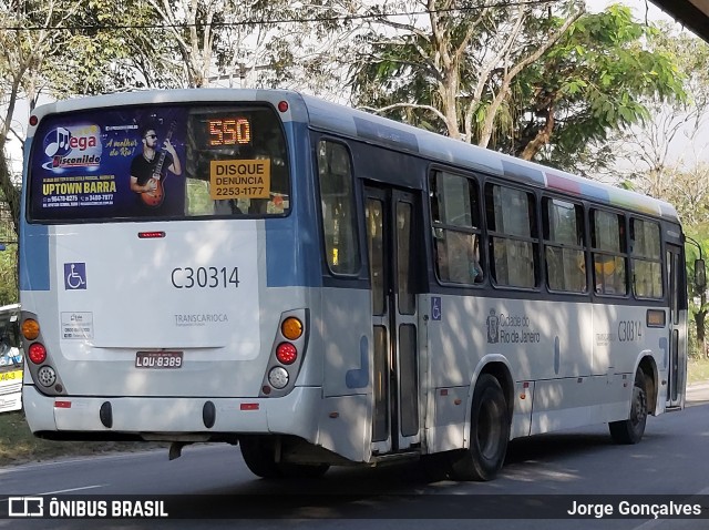 Transportes Futuro C30314 na cidade de Rio de Janeiro, Rio de Janeiro, Brasil, por Jorge Gonçalves. ID da foto: 8116703.