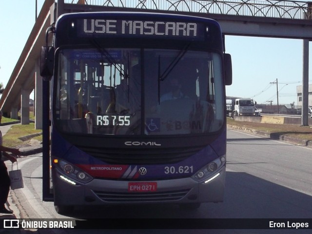 Empresa de Ônibus Vila Galvão 30.621 na cidade de Guarulhos, São Paulo, Brasil, por Eron Lopes. Número da foto: #8116645.