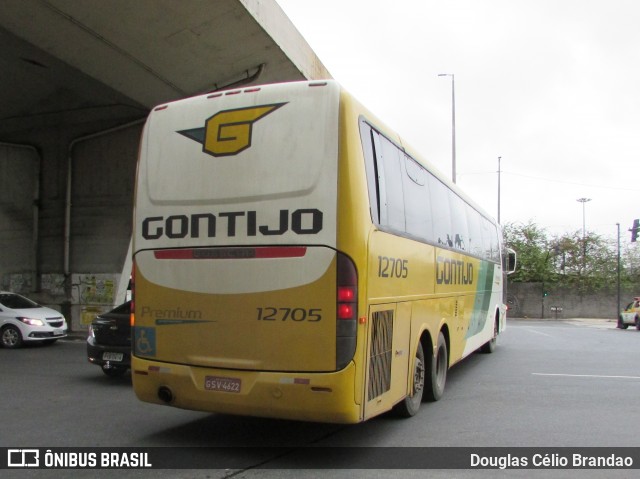 Empresa Gontijo de Transportes 12705 na cidade de Belo Horizonte, Minas Gerais, Brasil, por Douglas Célio Brandao. ID da foto: 8116578.