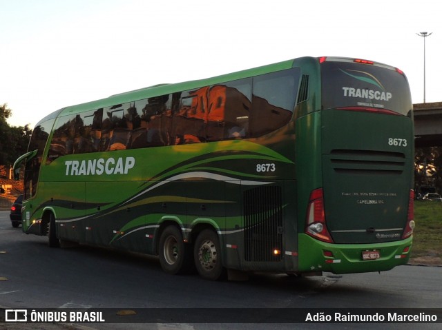 Transcap 8673 na cidade de Belo Horizonte, Minas Gerais, Brasil, por Adão Raimundo Marcelino. ID da foto: 8068642.