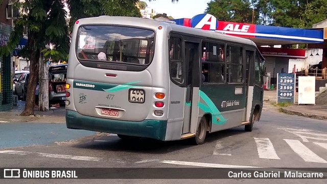 Viação Tabuazeiro 477 na cidade de Vitória, Espírito Santo, Brasil, por Carlos Gabriel  Malacarne. Número da foto: #8066990.