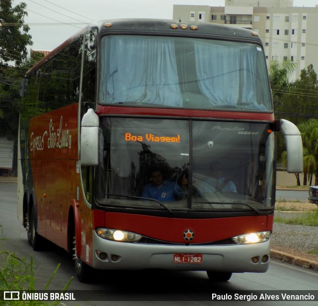 Expresso São Luiz 7300 na cidade de Cuiabá, Mato Grosso, Brasil, por Paulo Sergio Alves Venancio. Número da foto: #8066225.