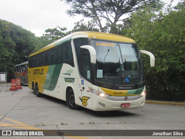 Empresa Gontijo de Transportes 16510 na cidade de São Paulo, São Paulo, Brasil, por Jonathan Silva. ID da foto: 8066644.