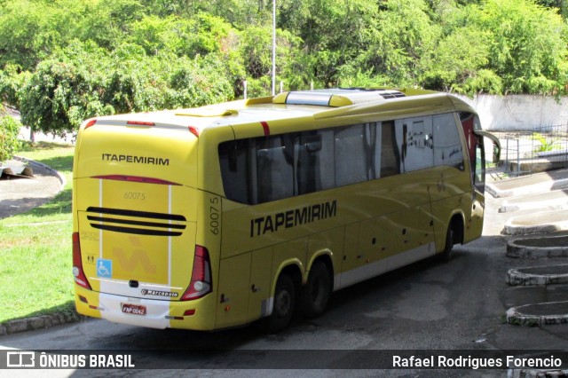 Viação Itapemirim 60075 na cidade de Aracaju, Sergipe, Brasil, por Rafael Rodrigues Forencio. Número da foto: #8065182.