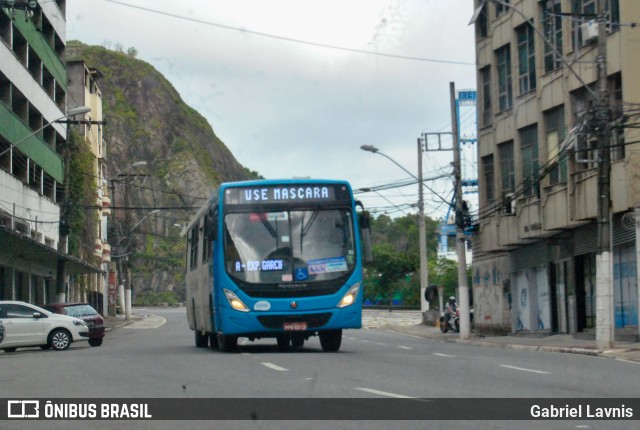 Nova Transporte 22240 na cidade de Vitória, Espírito Santo, Brasil, por Gabriel Lavnis. Número da foto: #8067553.