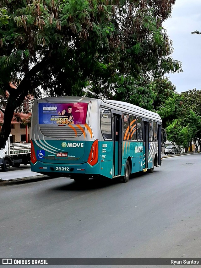 Transbus Transportes > Gávea Transportes 29312 na cidade de Belo Horizonte, Minas Gerais, Brasil, por Ryan Santos. Número da foto: #8066590.