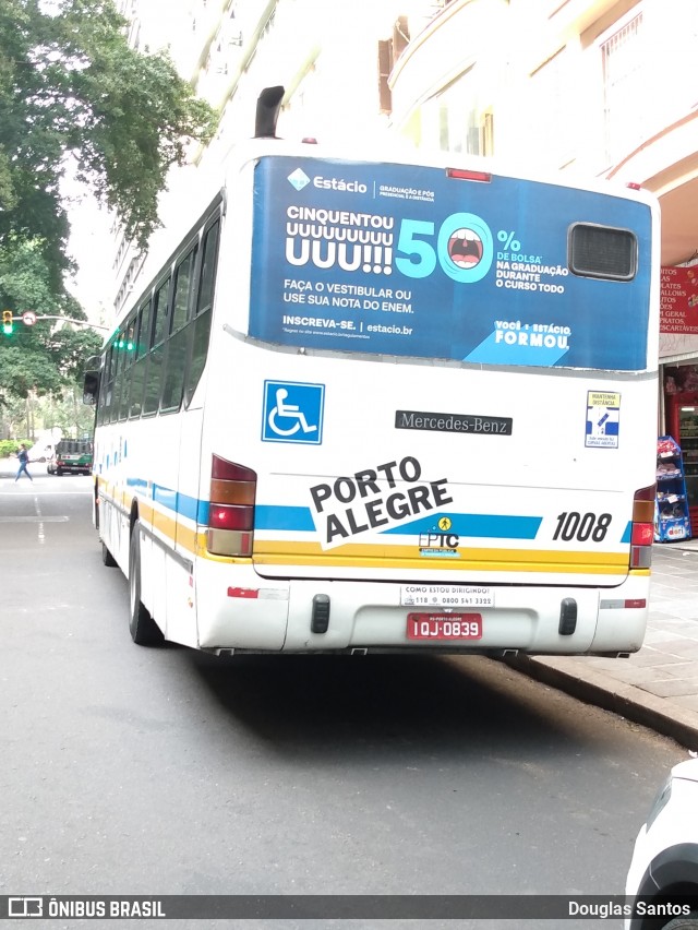 Trevo Transportes Coletivos 1008 na cidade de Porto Alegre, Rio Grande do Sul, Brasil, por Douglas Santos. Número da foto: #8066578.