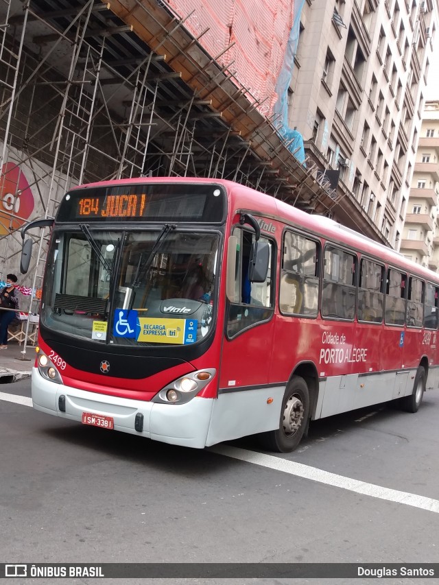 Trevo Transportes Coletivos 2499 na cidade de Porto Alegre, Rio Grande do Sul, Brasil, por Douglas Santos. Número da foto: #8066723.