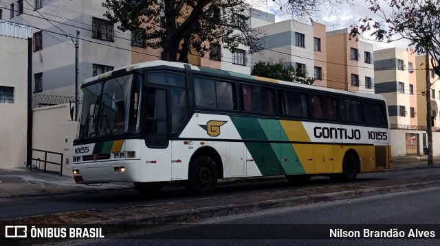 Empresa Gontijo de Transportes 10155 na cidade de Belo Horizonte, Minas Gerais, Brasil, por Nilson Brandão Alves. ID da foto: 8066923.