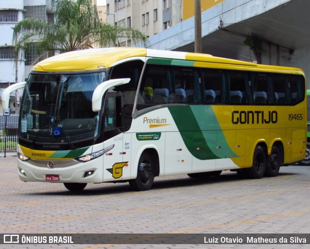 Empresa Gontijo de Transportes 19465 na cidade de Belo Horizonte, Minas Gerais, Brasil, por Luiz Otavio Matheus da Silva. Número da foto: #8066986.