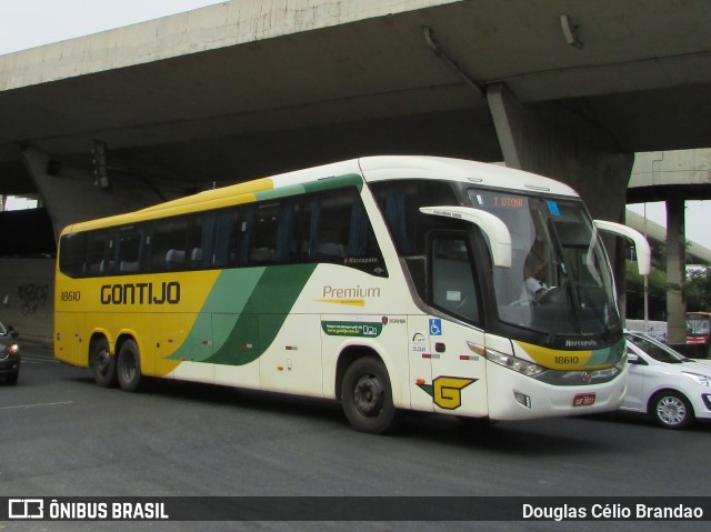 Empresa Gontijo de Transportes 18610 na cidade de Belo Horizonte, Minas Gerais, Brasil, por Douglas Célio Brandao. Número da foto: #8067452.