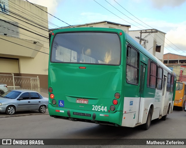 OT Trans - Ótima Salvador Transportes 20544 na cidade de Salvador, Bahia, Brasil, por Matheus Zeferino. ID da foto: 8068025.