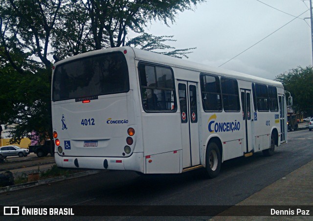 Empresa de Transportes Nossa Senhora da Conceição 4012 na cidade de Natal, Rio Grande do Norte, Brasil, por Dennis Paz. ID da foto: 8068053.