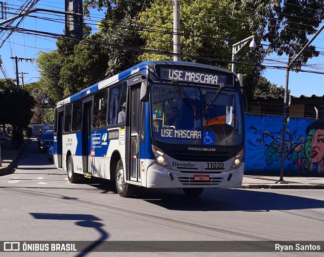 Pampulha Transportes > Plena Transportes 11020 na cidade de Belo Horizonte, Minas Gerais, Brasil, por Ryan Santos. Número da foto: #8066639.