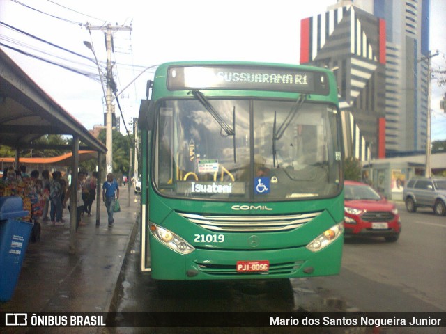 OT Trans - Ótima Salvador Transportes 21019 na cidade de Salvador, Bahia, Brasil, por Mario dos Santos Nogueira Junior. ID da foto: 8066393.