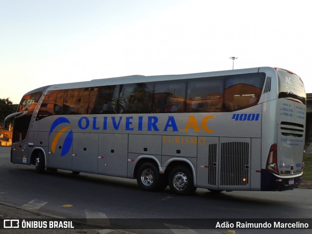 Oliveira Transportes 4001 na cidade de Belo Horizonte, Minas Gerais, Brasil, por Adão Raimundo Marcelino. ID da foto: 8068601.