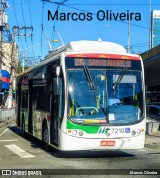 Metra - Sistema Metropolitano de Transporte 7210 na cidade de Santo André, São Paulo, Brasil, por Marcos Oliveira. Número da foto: #:id.