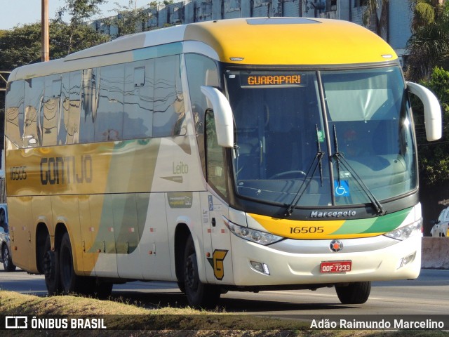 Empresa Gontijo de Transportes 16505 na cidade de Belo Horizonte, Minas Gerais, Brasil, por Adão Raimundo Marcelino. Número da foto: #8121630.