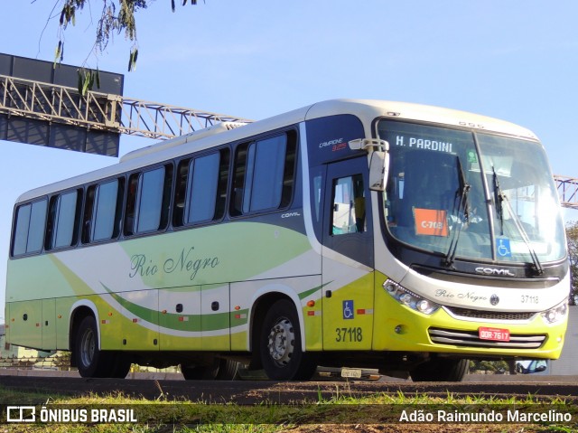 Rio Negro Fretamento e Turismo 37118 na cidade de Belo Horizonte, Minas Gerais, Brasil, por Adão Raimundo Marcelino. Número da foto: #8121725.