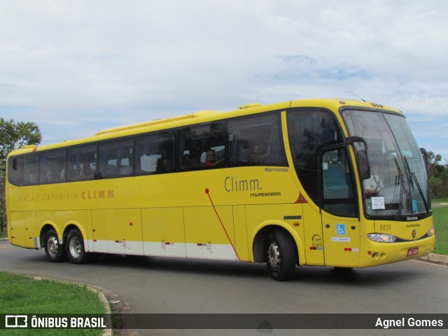Viação Itapemirim 8859 na cidade de Brasília, Distrito Federal, Brasil, por Agnel Gomes. Número da foto: #8121766.