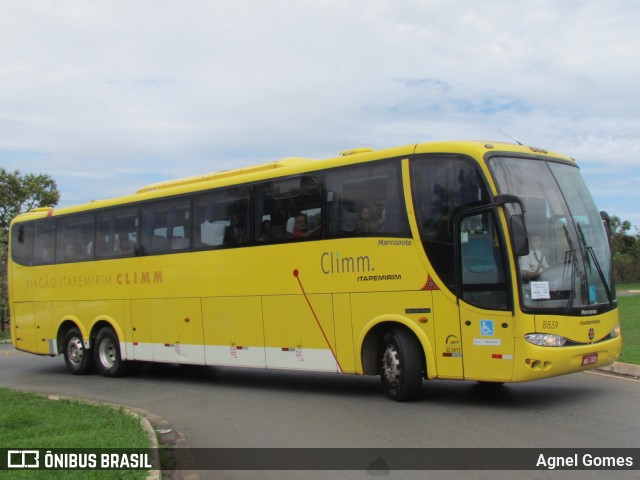 Viação Itapemirim 8859 na cidade de Brasília, Distrito Federal, Brasil, por Agnel Gomes. ID da foto: 8121766.