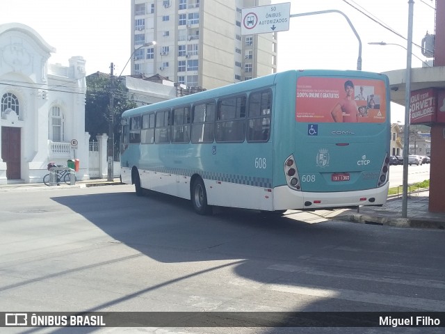 Transportes Santa Maria 608 na cidade de Pelotas, Rio Grande do Sul, Brasil, por Miguel Filho. Número da foto: #8119619.
