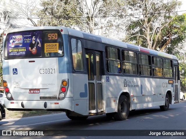 Transportes Futuro C30321 na cidade de Rio de Janeiro, Rio de Janeiro, Brasil, por Jorge Gonçalves. ID da foto: 8119682.