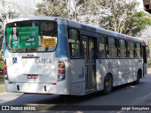 Viação Redentor C47868 na cidade de Rio de Janeiro, Rio de Janeiro, Brasil, por Jorge Gonçalves. Número da foto: #8119634.