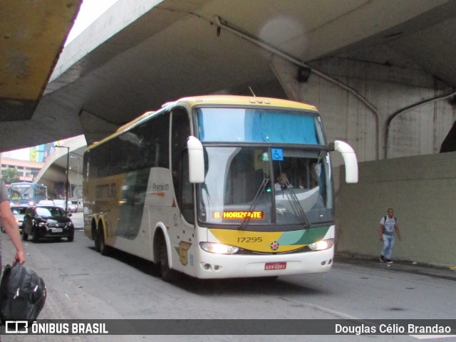 Empresa Gontijo de Transportes 17295 na cidade de Belo Horizonte, Minas Gerais, Brasil, por Douglas Célio Brandao. ID da foto: 8119493.