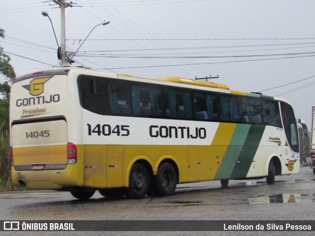 Empresa Gontijo de Transportes 14045 na cidade de Recife, Pernambuco, Brasil, por Lenilson da Silva Pessoa. ID da foto: 8120610.