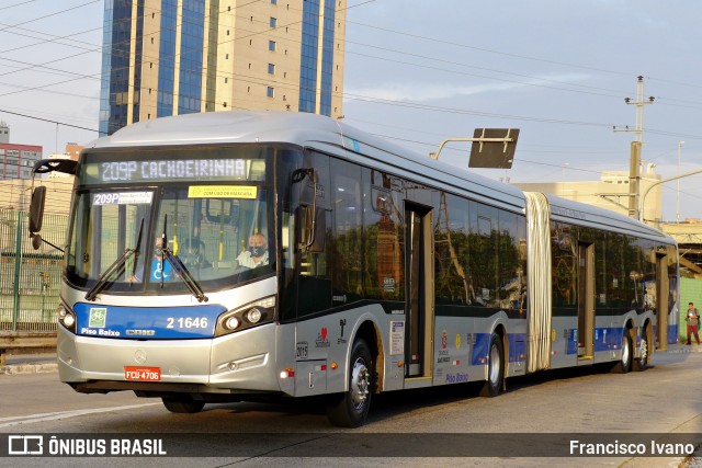 Sambaíba Transportes Urbanos 2 3146 na cidade de São Paulo, São Paulo, Brasil, por Francisco Ivano. ID da foto: 8121714.