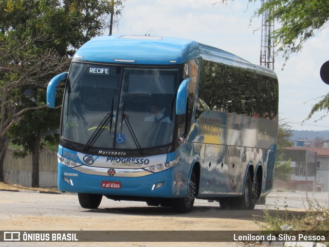 Auto Viação Progresso 6095 na cidade de Caruaru, Pernambuco, Brasil, por Lenilson da Silva Pessoa. ID da foto: 8120581.