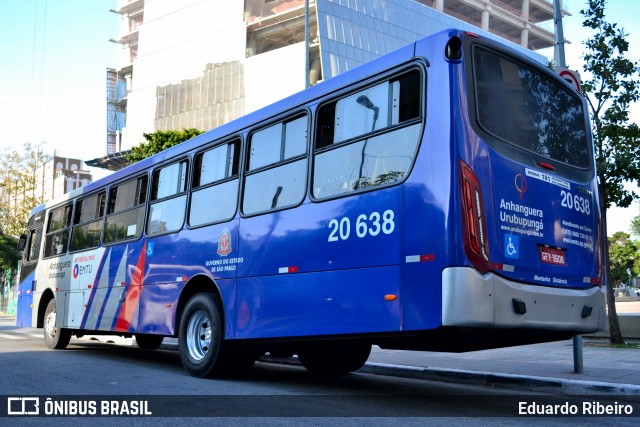 Auto Viação Urubupungá 20.638 na cidade de São Paulo, São Paulo, Brasil, por Eduardo Ribeiro. Número da foto: #8121805.