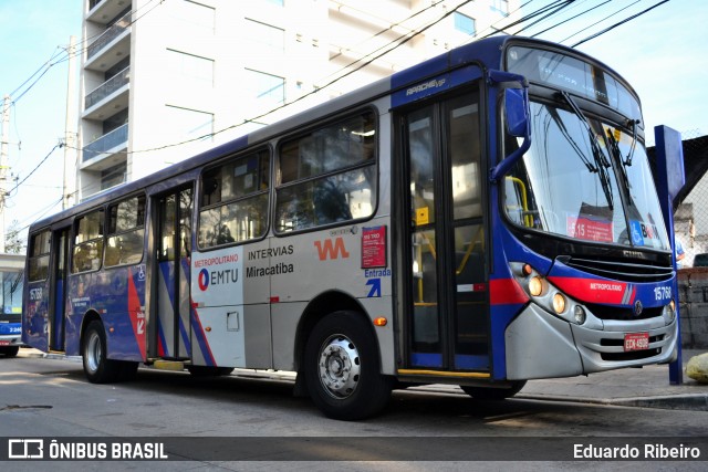Viação Miracatiba 15.768 na cidade de São Paulo, São Paulo, Brasil, por Eduardo Ribeiro. Número da foto: #8119827.