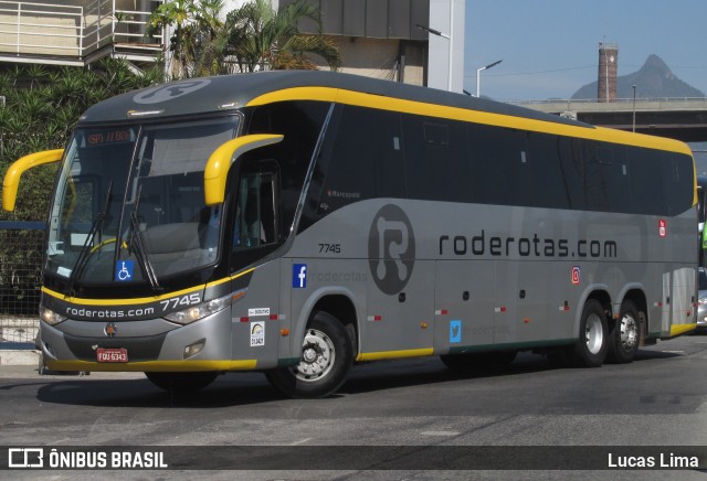 RodeRotas - Rotas de Viação do Triângulo 7745 na cidade de Rio de Janeiro, Rio de Janeiro, Brasil, por Lucas Lima. ID da foto: 8121076.