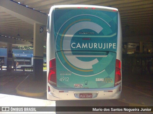 Auto Viação Camurujipe 4912 na cidade de Salvador, Bahia, Brasil, por Mario dos Santos Nogueira Junior. Número da foto: #8119337.