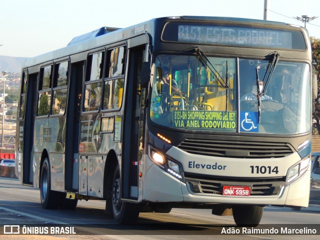 Auto Omnibus Floramar 11014 na cidade de Belo Horizonte, Minas Gerais, Brasil, por Adão Raimundo Marcelino. ID da foto: 8124964.