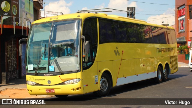 Viação Itapemirim 5873 na cidade de Belém, Pará, Brasil, por Victor Hugo. Número da foto: #8122562.